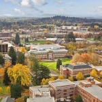 aerial of OSU campus - fall 2010